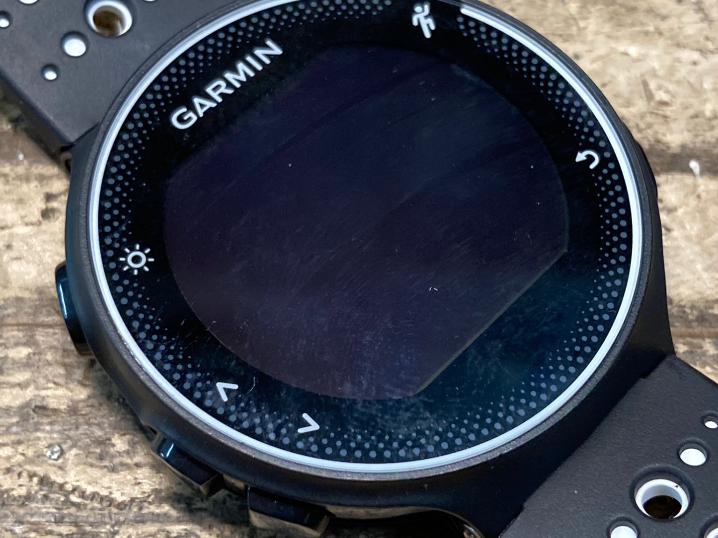 IL991 ガーミン GARMIN ForeAthlete 230J スポーツウォッチ 黒白 ANT+ Blutetooth