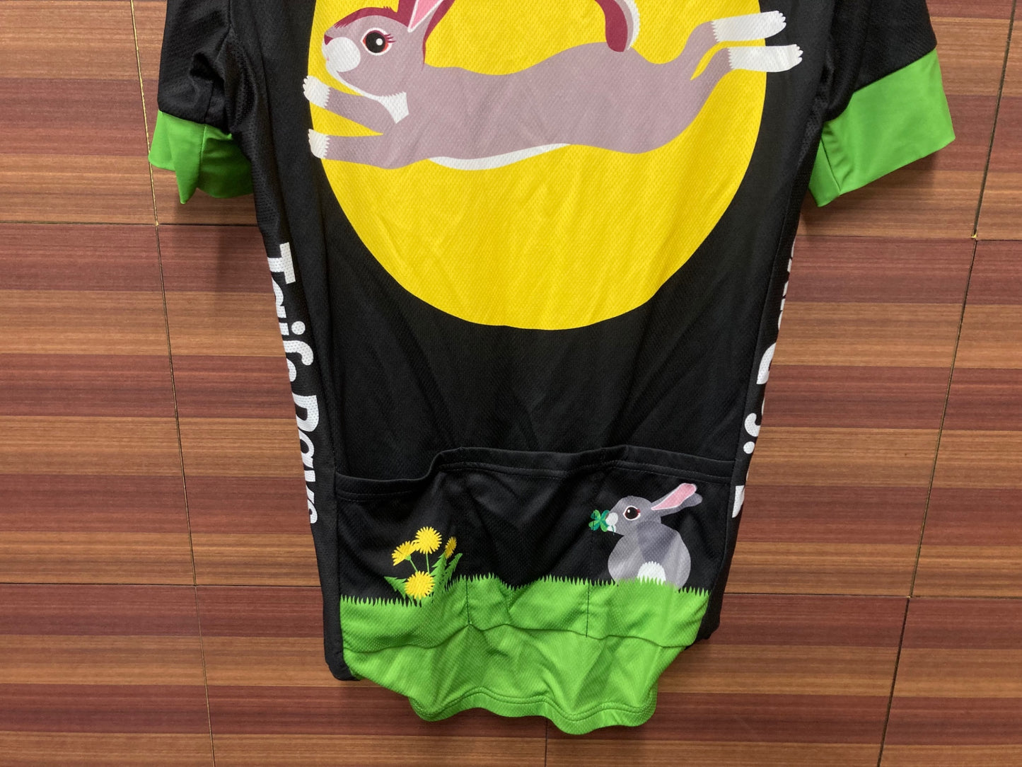 IU819 サンボルト SUNVOLT 半袖 サイクルジャージ 白 黒 S Tails Days