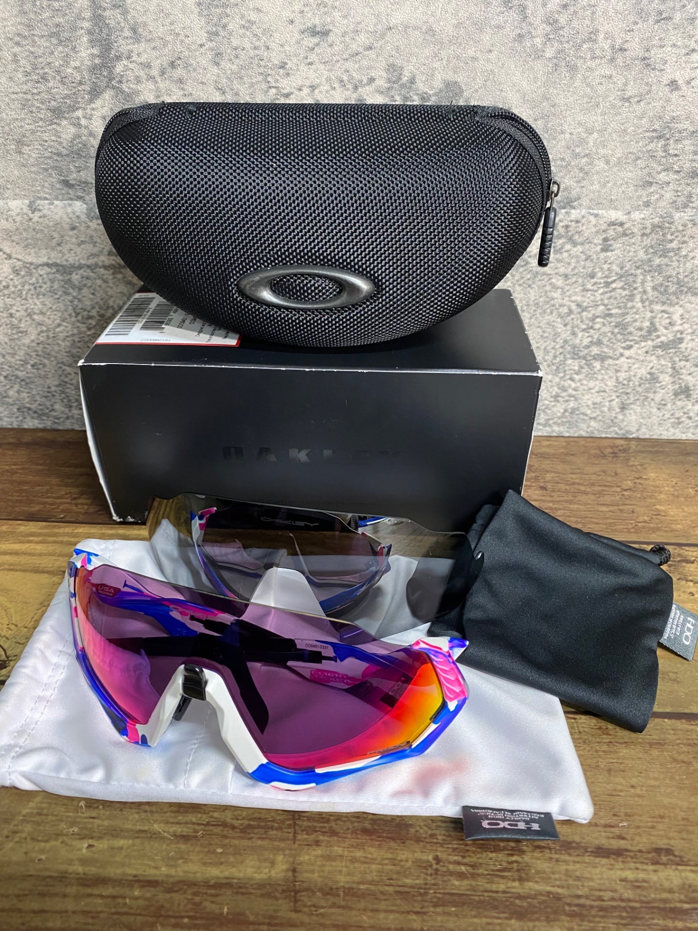 JD031 オークリー OAKLEY フライトジャケット FLIGHT JACKET サングラス アイウェア PRIZMレンズ 交換レンズ付属 KOKORO COLLECTION