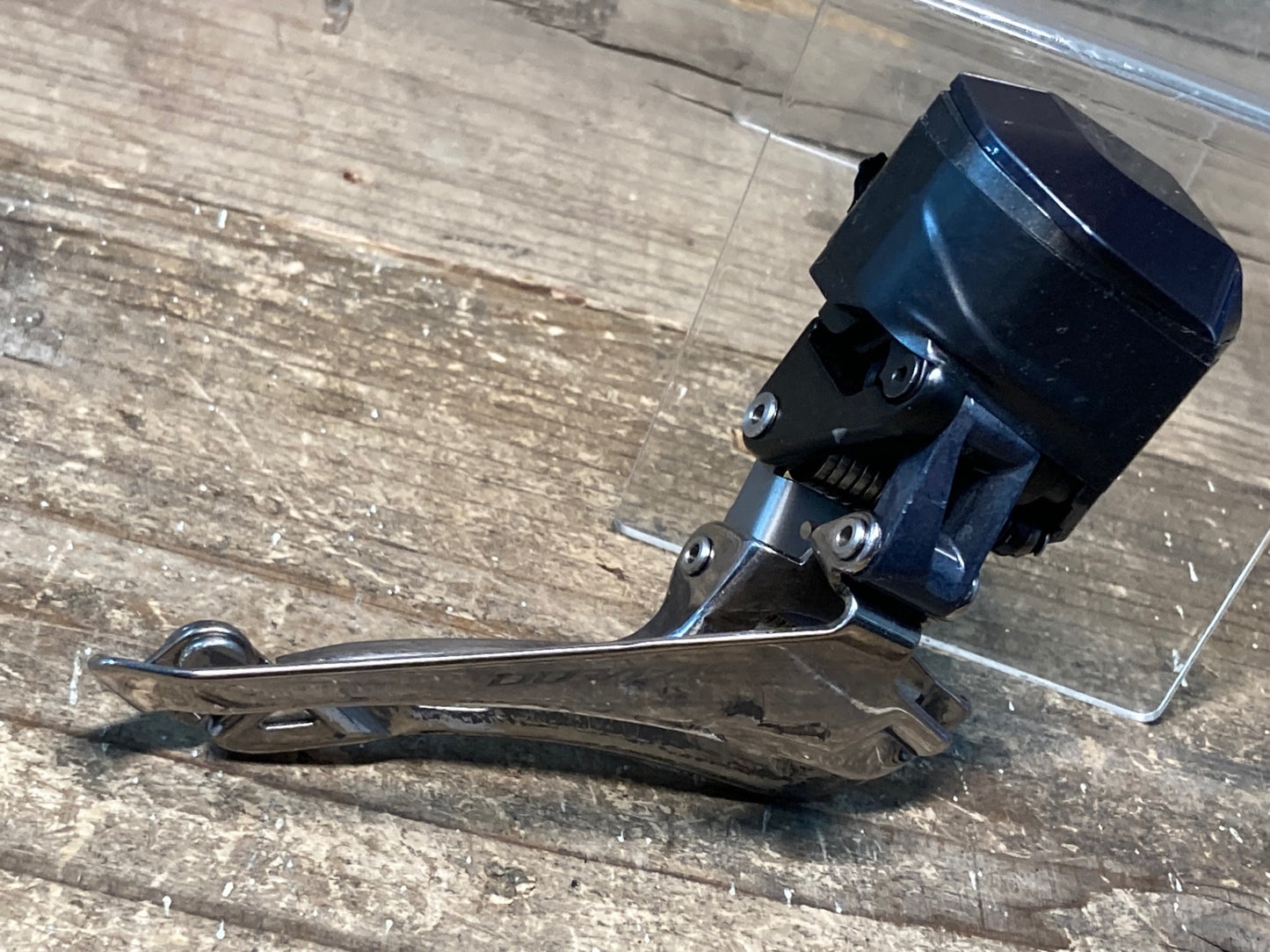 IM838 シマノ SHIMANO デュラエース DURA-ACE FD-R9150 直付 フロントディレイラー 2s Di2 電動 動作確認済