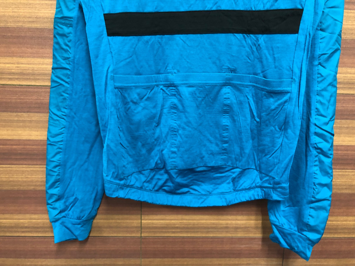 IT313 ラファ Rapha LONG SLEEVE BREVET WINDBLOCK JERSEY 長袖 サイクルジャージ ターコイズブルー XS