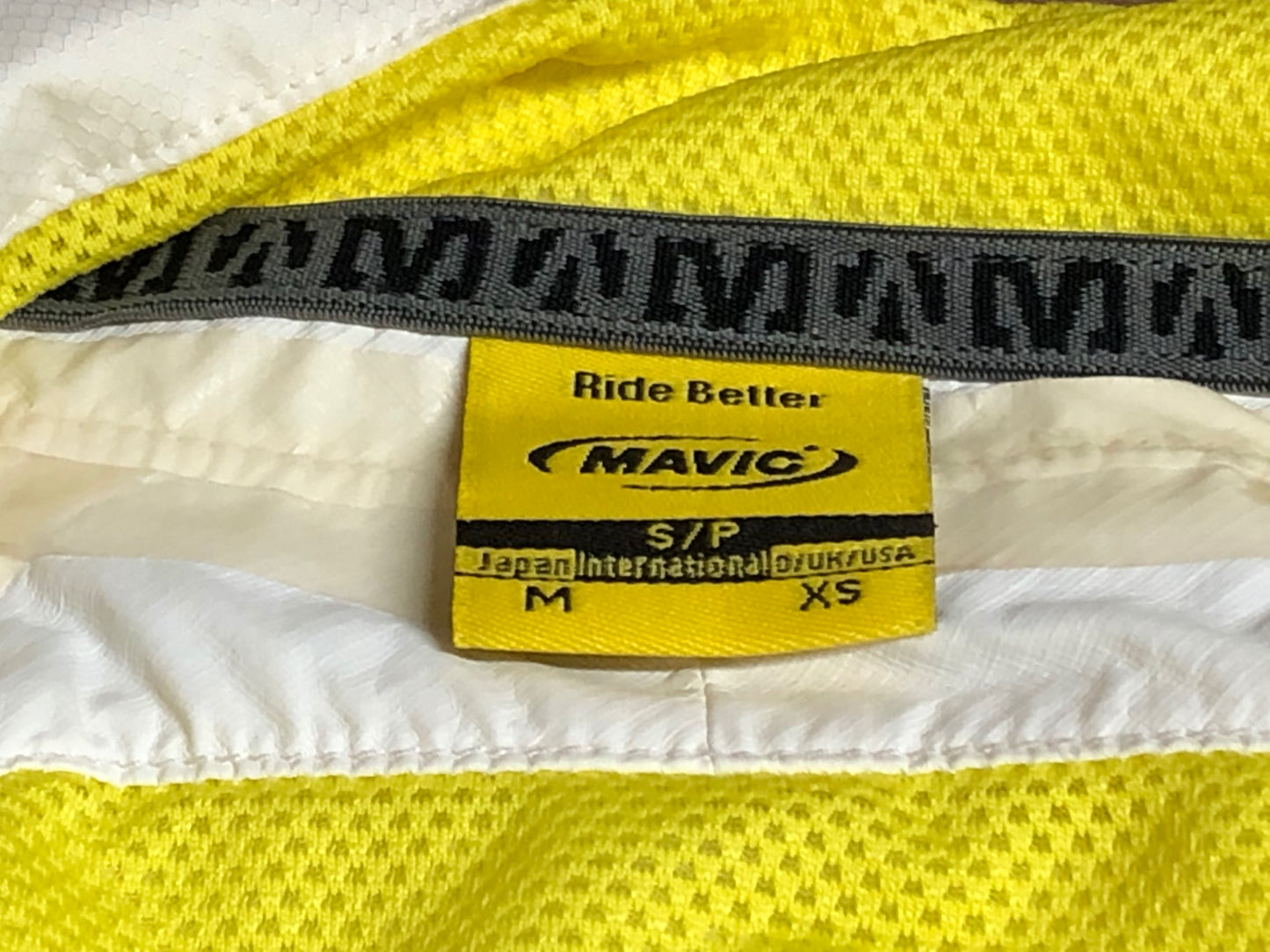 IN397 マヴィック MAVIC 長袖 ウィンドブレーカー 白 M