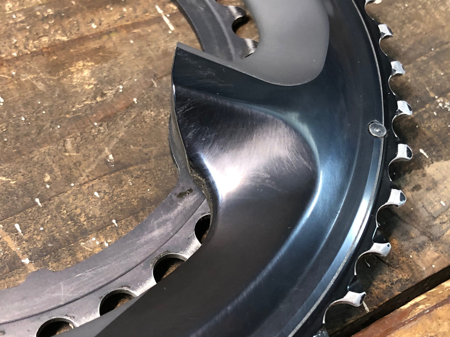 IS492 シマノ SHIMANO アルテグラ ULTEGRA FC-R8000 50/34T チェーンリング 取付ボルト付き