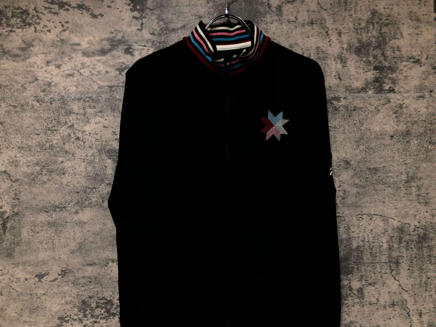 IY511 ラファ Rapha CROSS 18 CLASSIC LS JERSEY 長袖 サイクルジャージ 黒 L 裏起毛