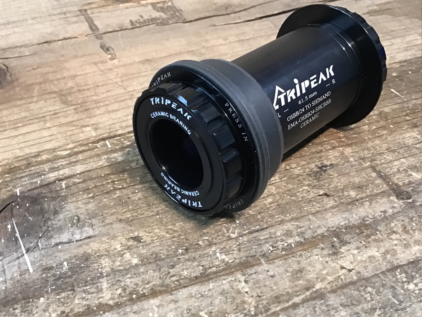 IN819 トライピーク TRIPEAK CERAMIC ボトムブラケット OSBB(61.5mm幅)用 シマノ24mmシャフト対応 圧入