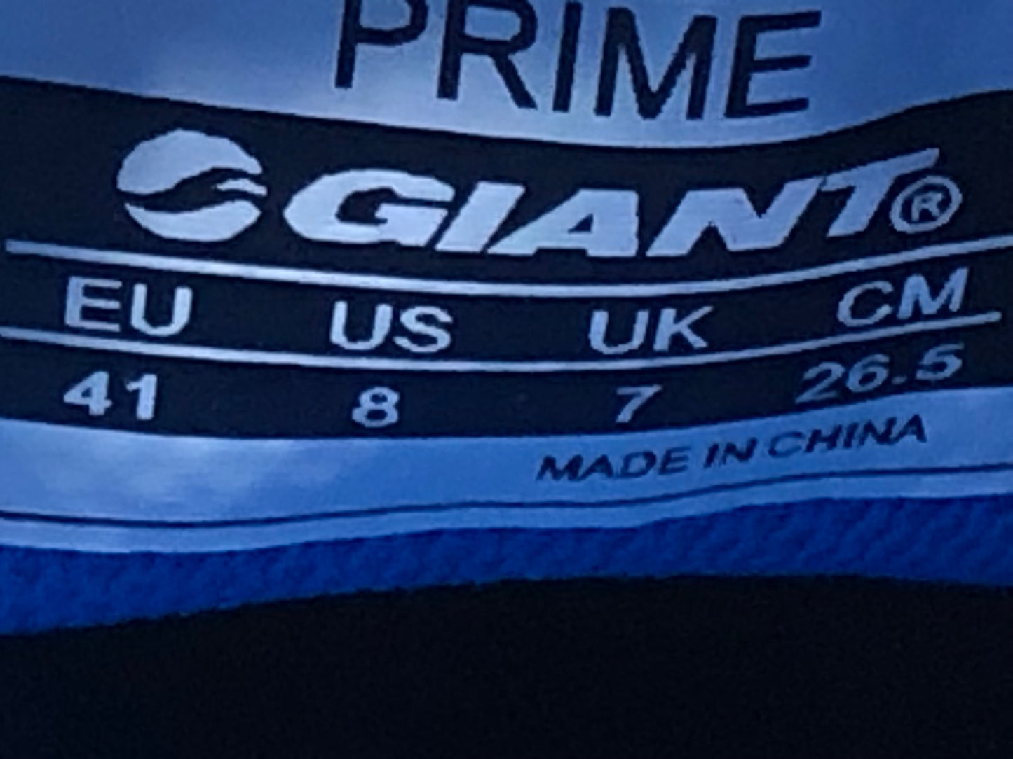 IV978 ジャイアント GIANT PRIME 2018 フラットシューズ 白黒 EU41