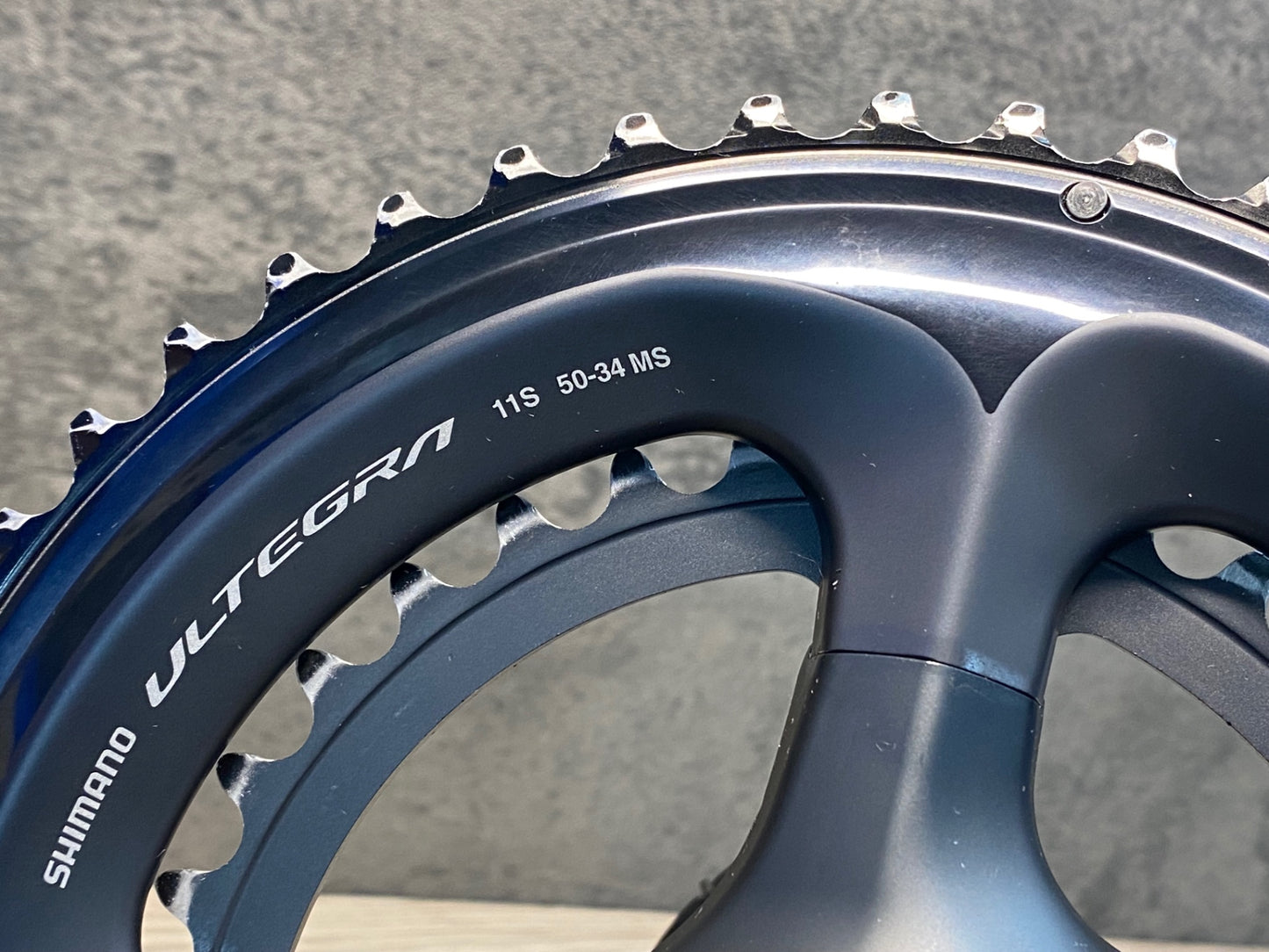 IU001 シマノ SHIMANO アルテグラ ULTEGRA FC-R8000 クランクセット 170mm 50/34T 11S 刻印QJ リコール検査済