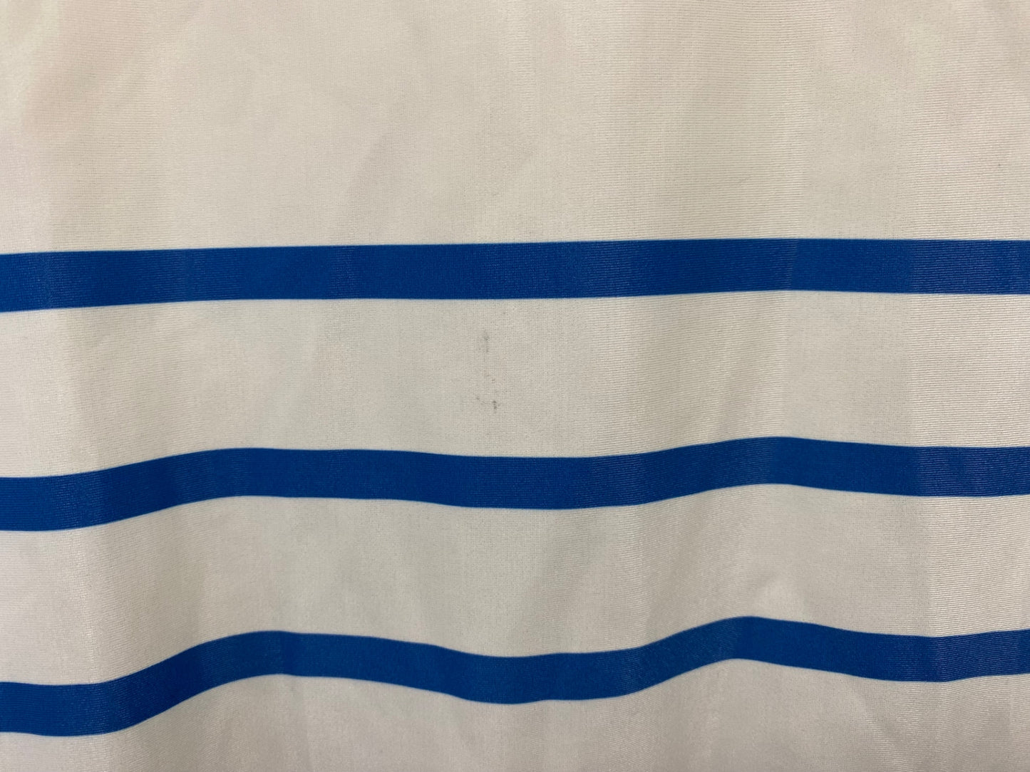 JB764 ステムデザイン STEM DESIGN 半袖 サイクルジャージ 白藍 ボーダー L