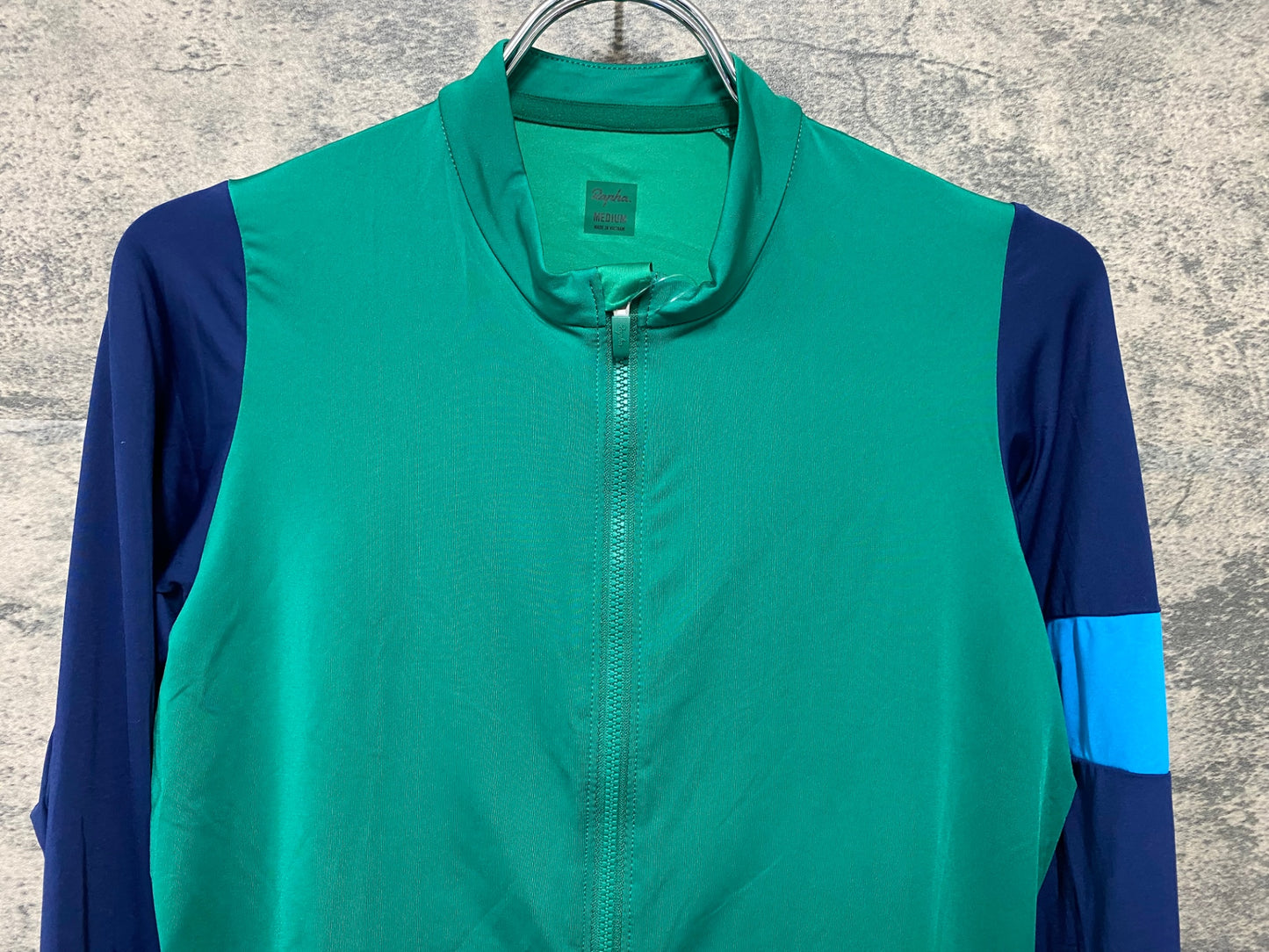 IX582 ラファ RAPHA PRO TEAM LONG SLEEVE TRAINING JERSEY 長袖 サイクルジャージ 緑 M