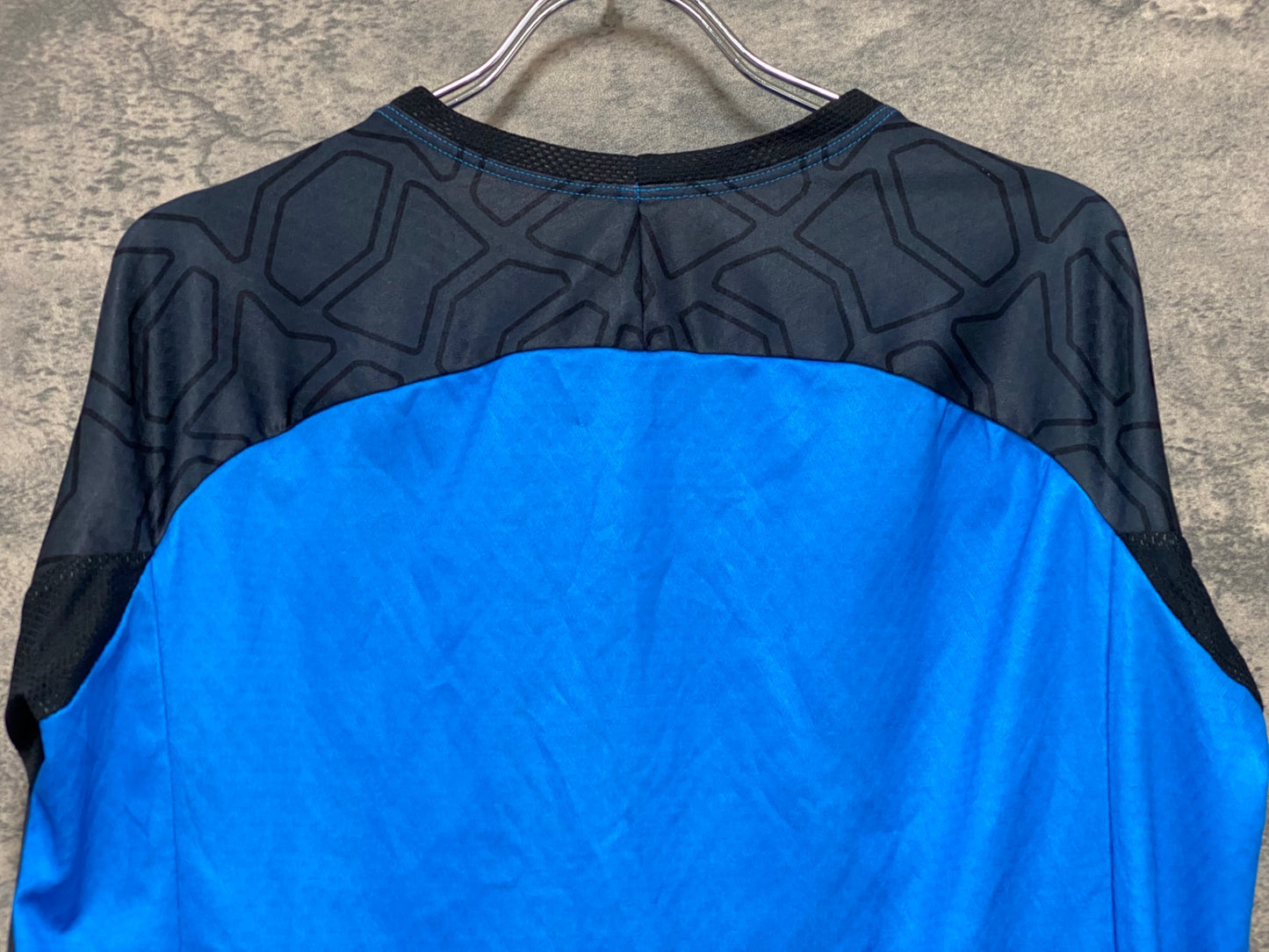 JB905 アソス ASSOS EXPLORER OFFROAD TRAIL 長袖 サイクルシャツ 青 黒 ※サイズ不明