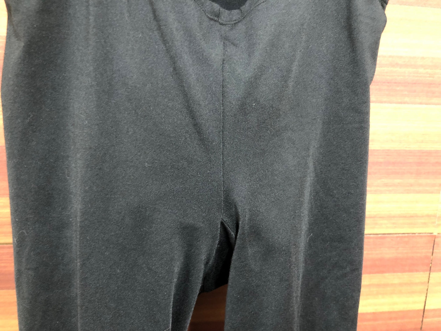 IO085 ルコックスポルティフ le coq sportif ビブタイツ 黒 L 裏起毛 ※動物の毛