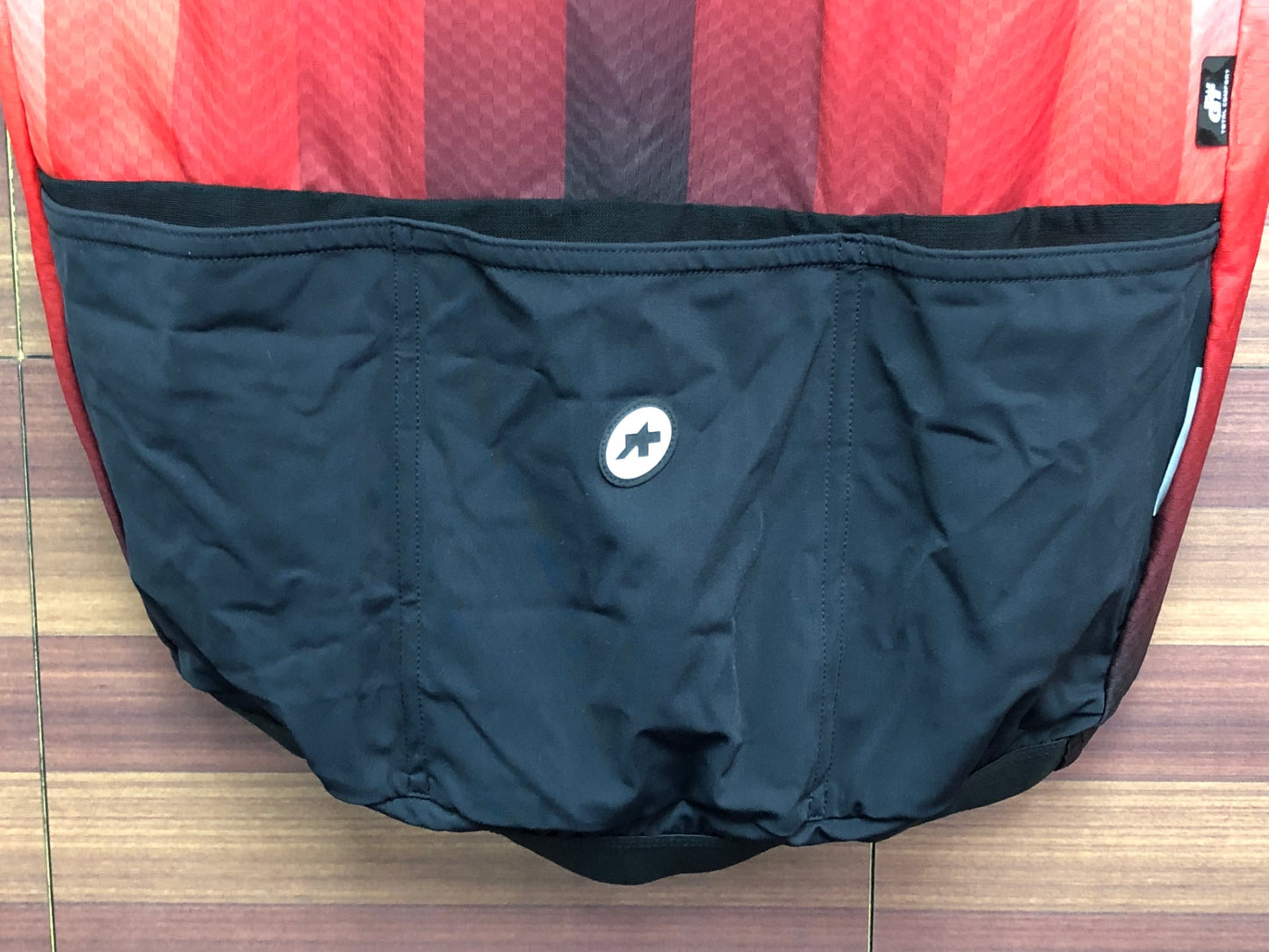 IS959 アソス Assos MILLE GT 半袖 サイクルジャージ 白 赤 黒 L ※タグカット