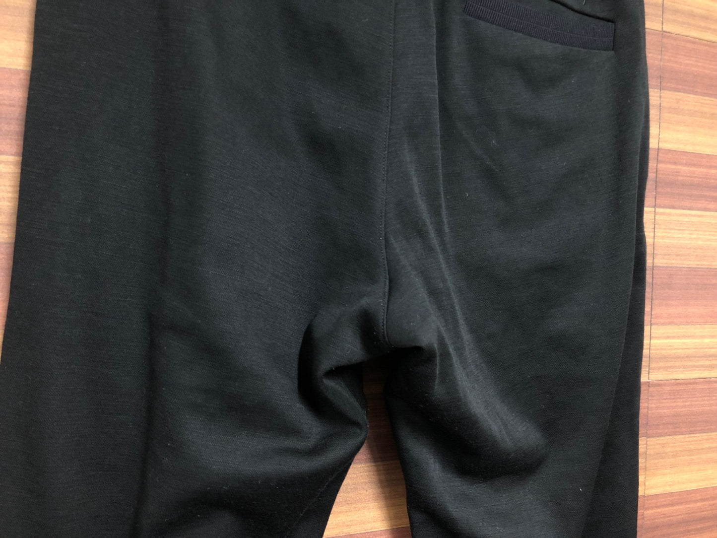 IE738 ラファ Rapha TRANSFER TROUSER 黒 ロングパンツ S