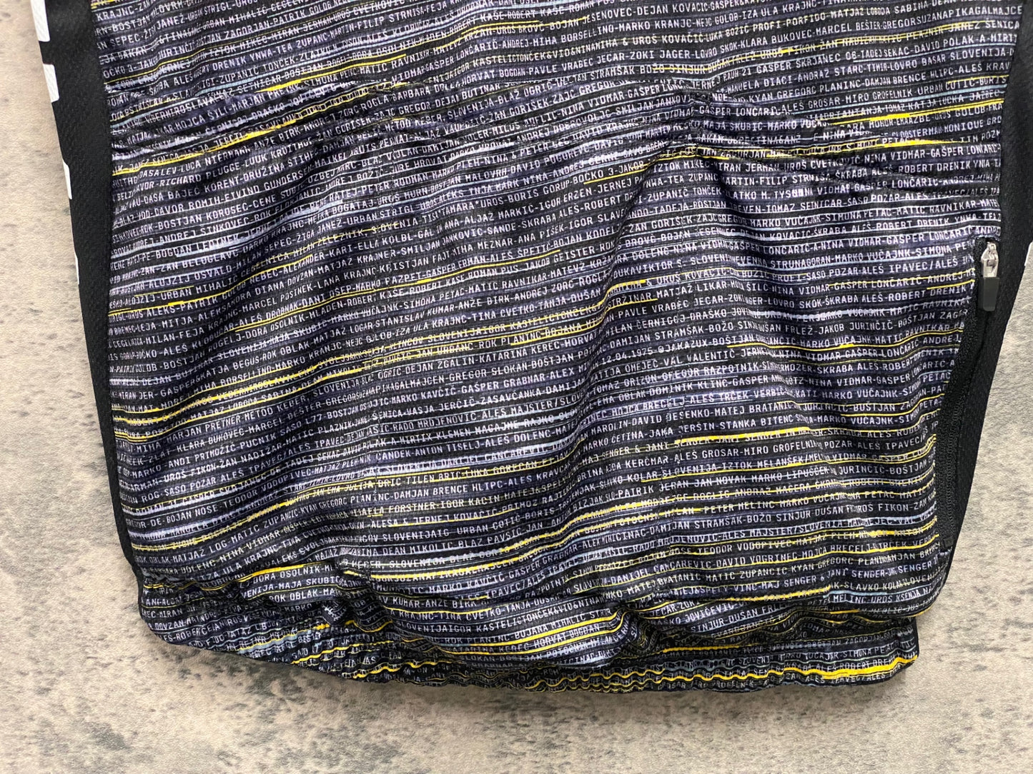 IZ657 アグ AGU 半袖 サイクルジャージ 黒 M JUMBO VISMA