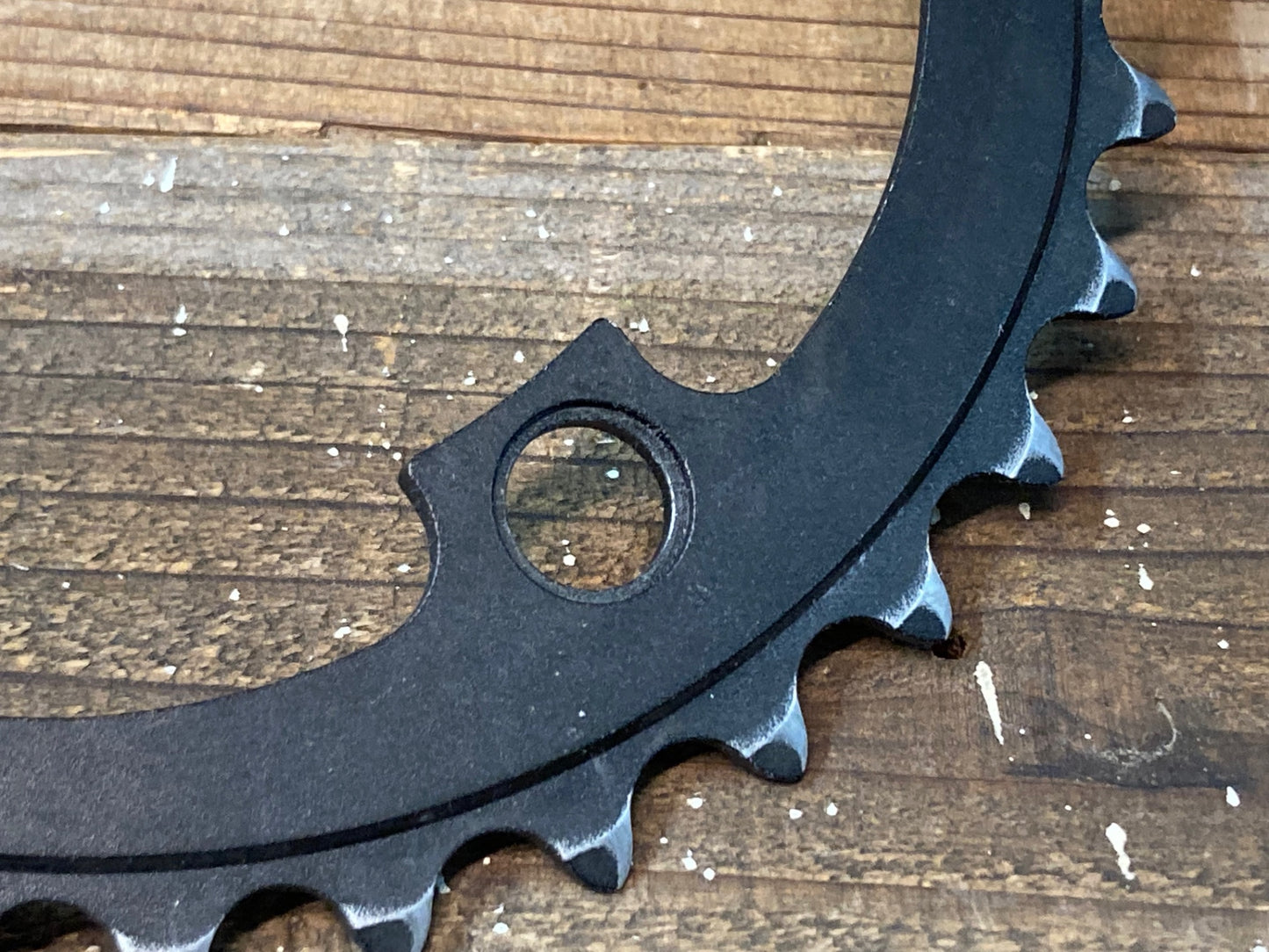 IO313 リデア RIDEA POWER RING 楕円チェーンリング 50/35T 11S 5アーム BCD110mm