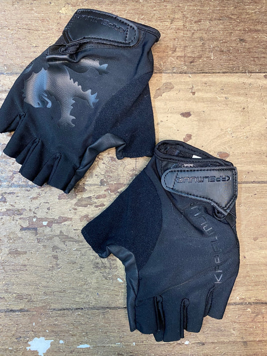 IO316 カペルミュール KAPELMUUR 指切 サイクルグローブ 黒 XS