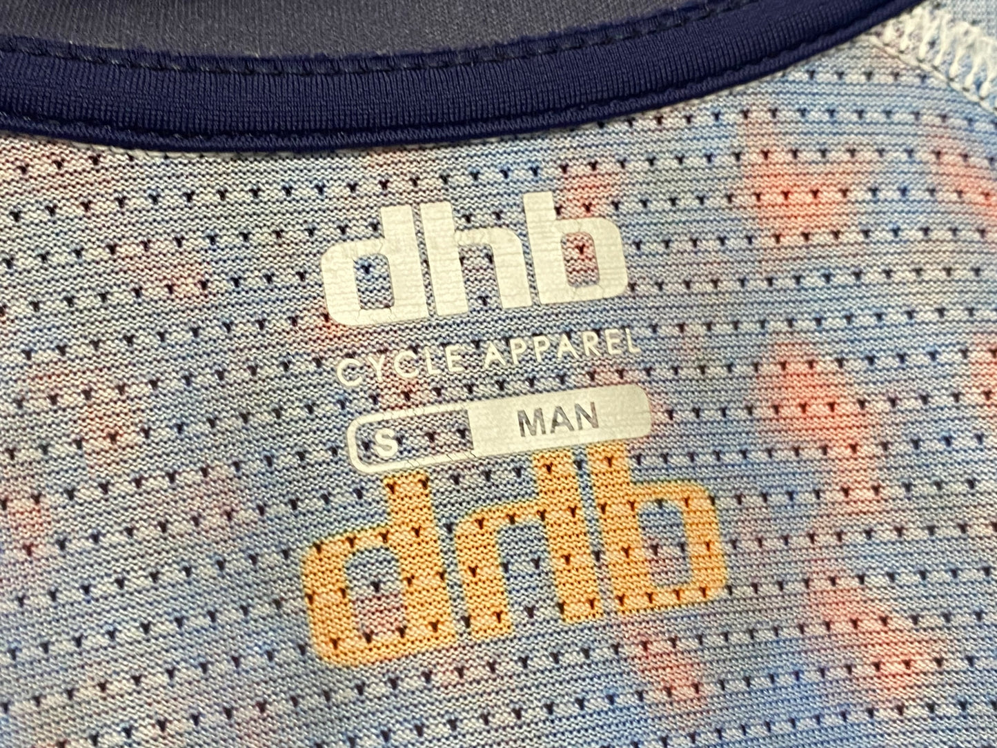 JB367 dhb 半袖 サイクルジャージ 紺 S