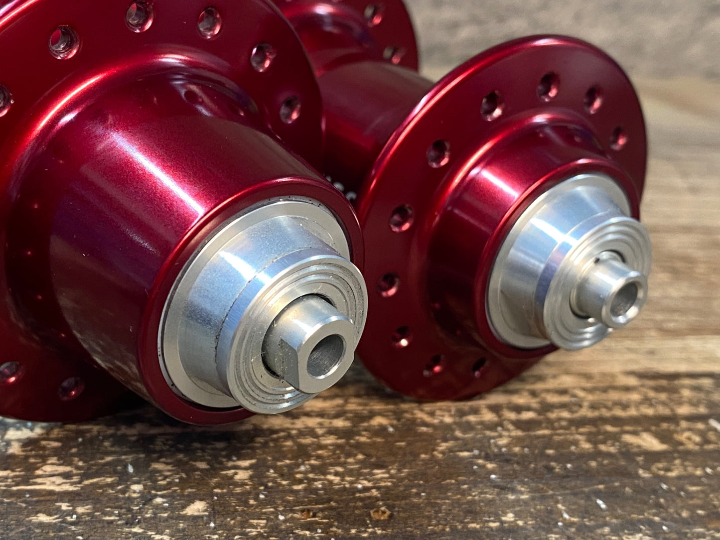 IV615 ゴキソ GOKISO ハブ 前後セット シマノ11S F＝28H/R＝32H 100/130mm F/R品番：KH6FA-A0114/KH7RA-A0121