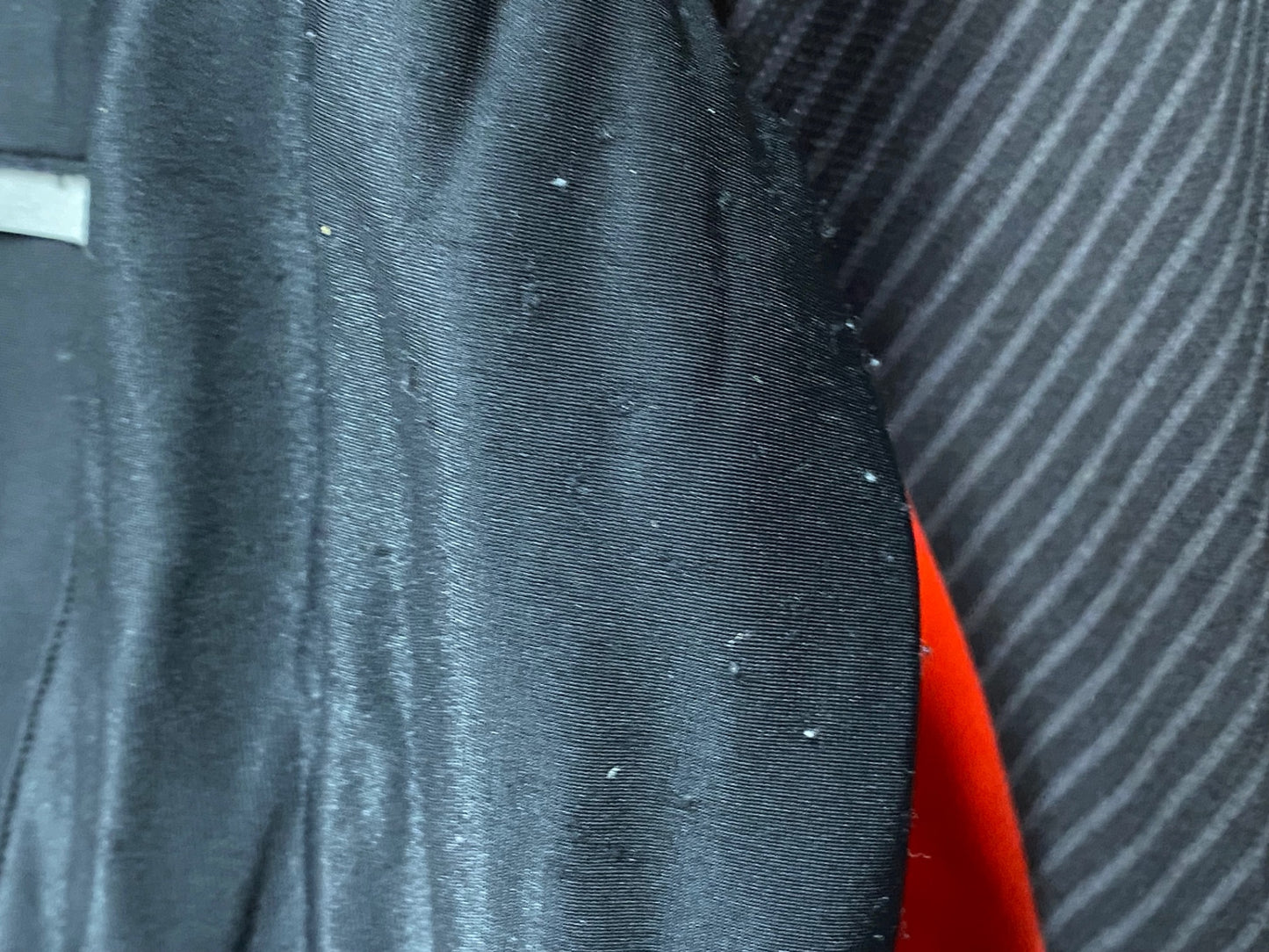 IT849 ファンキア Funkier 長袖 サイクルジャケット 黒 赤 L 裏起毛