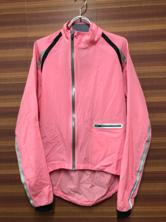 IA688 ラファ Rapha WIND JACKET 長袖 サイクルジャケット ピンク S