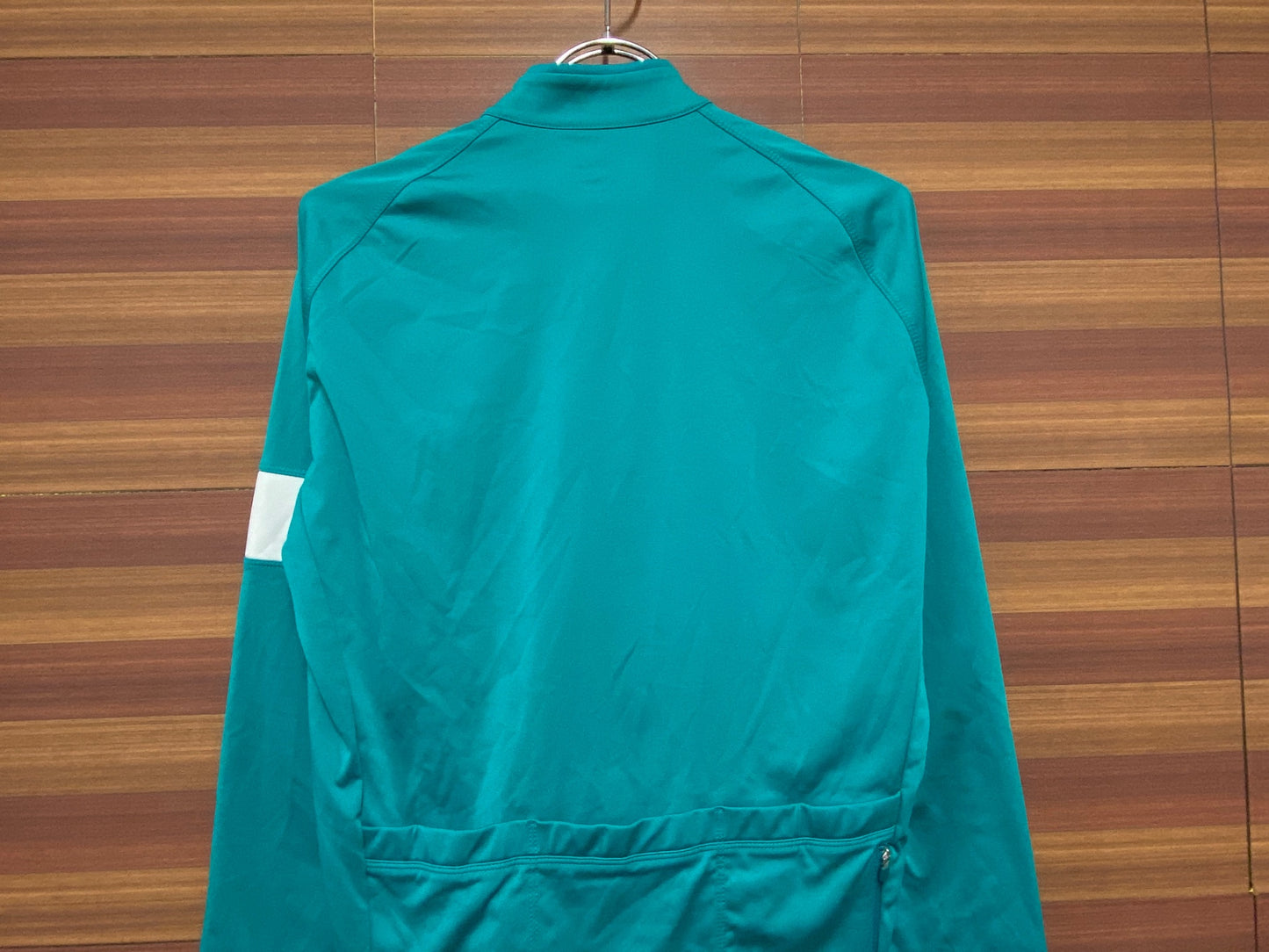 IH883 ラファ Rapha CORE LONG SLEEVE JERRSEY 長袖 緑 M 裏起毛