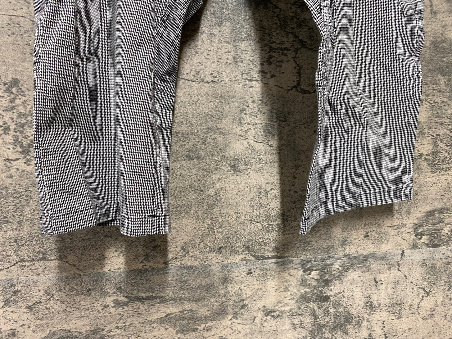 JC287 リンプロジェクト rin project パンツ M 黒白 千鳥格子