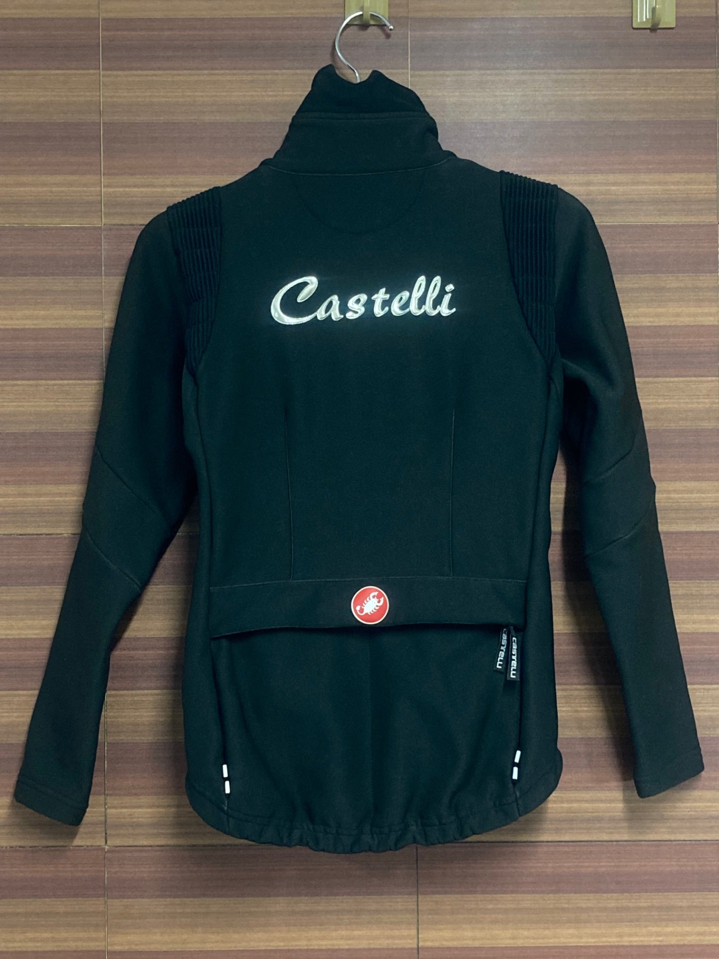 HS139 カステリ CASTELLI ROSSO CORSA 長袖 サイクルジャケット 黒 S GORE WINDSTOPPER ※擦れ –  BICI AMORE EQ STORE