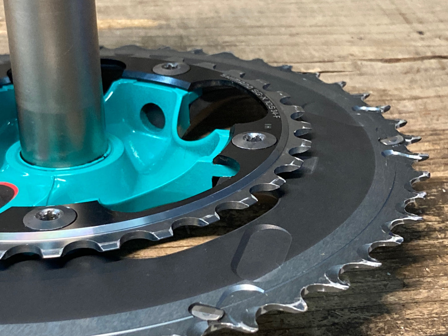 IW356 シマノ SHIMANO デュラエース DURA-ACE FC-7900 クランクセット 50/34T 170mm カスタムペイント