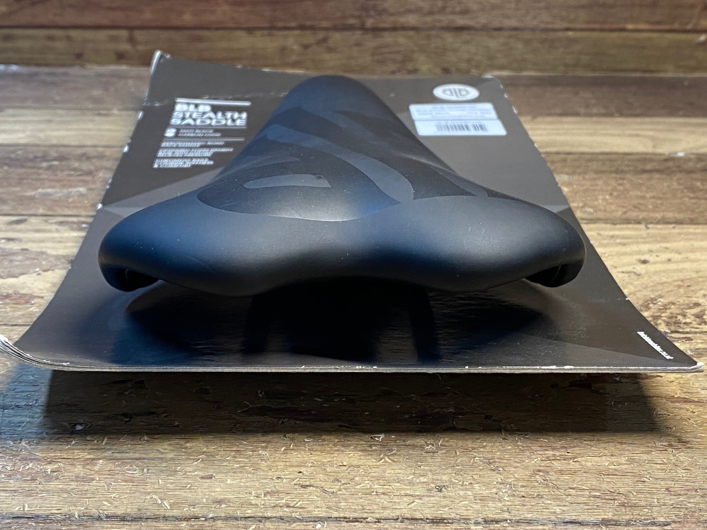 HZ629 BLB STEALTH SADDLE サドル 黒 クロモリレール 132mm