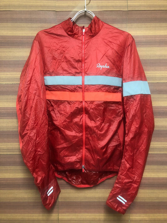 IO482 ラファ Rapha BREVET INSULATED JACKET 長袖 サイクルジャケット 赤 S