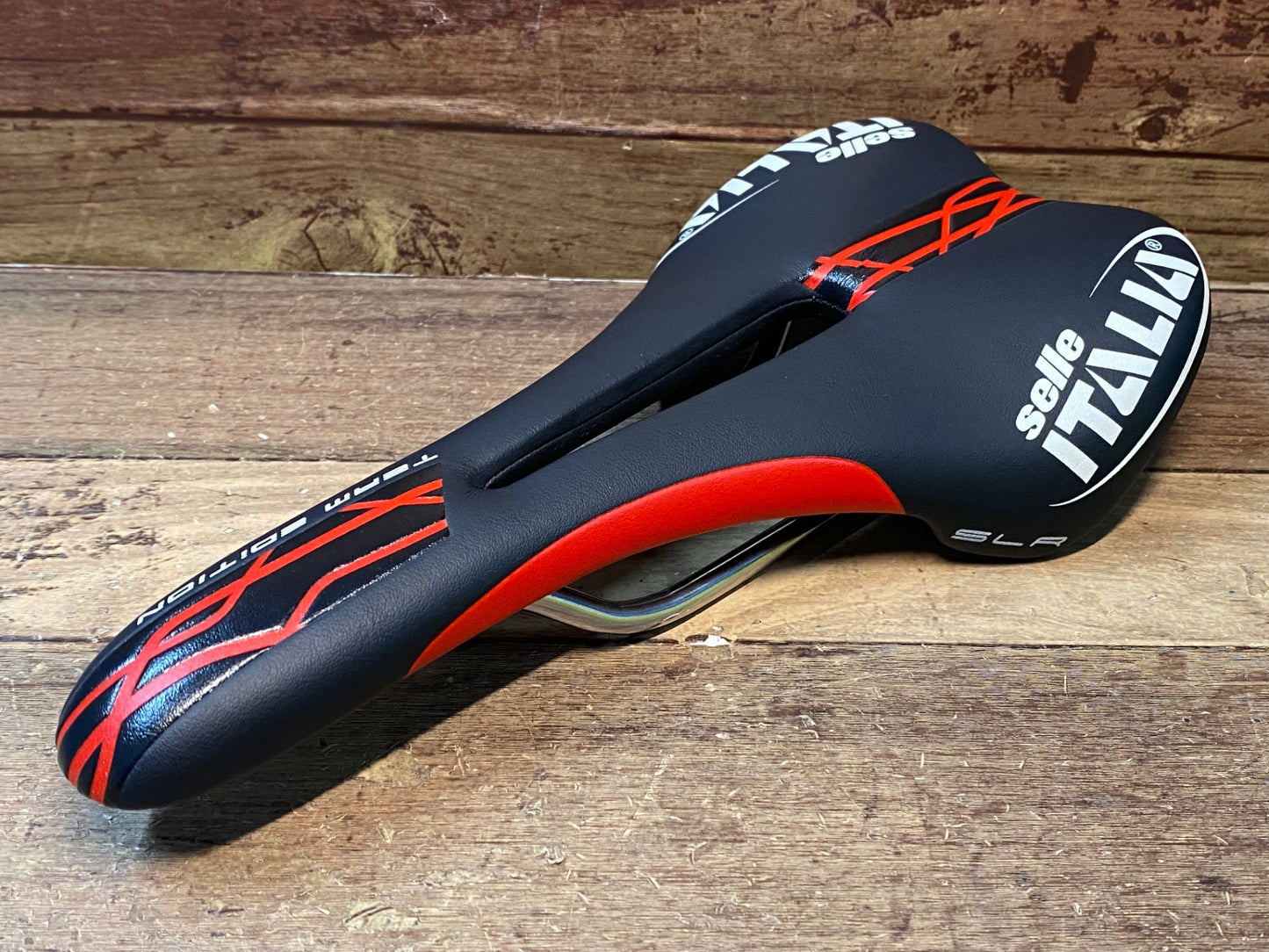 IM816 セライタリア selle italia SLR TEAM EDITION サドル 黒 赤 TI316レール