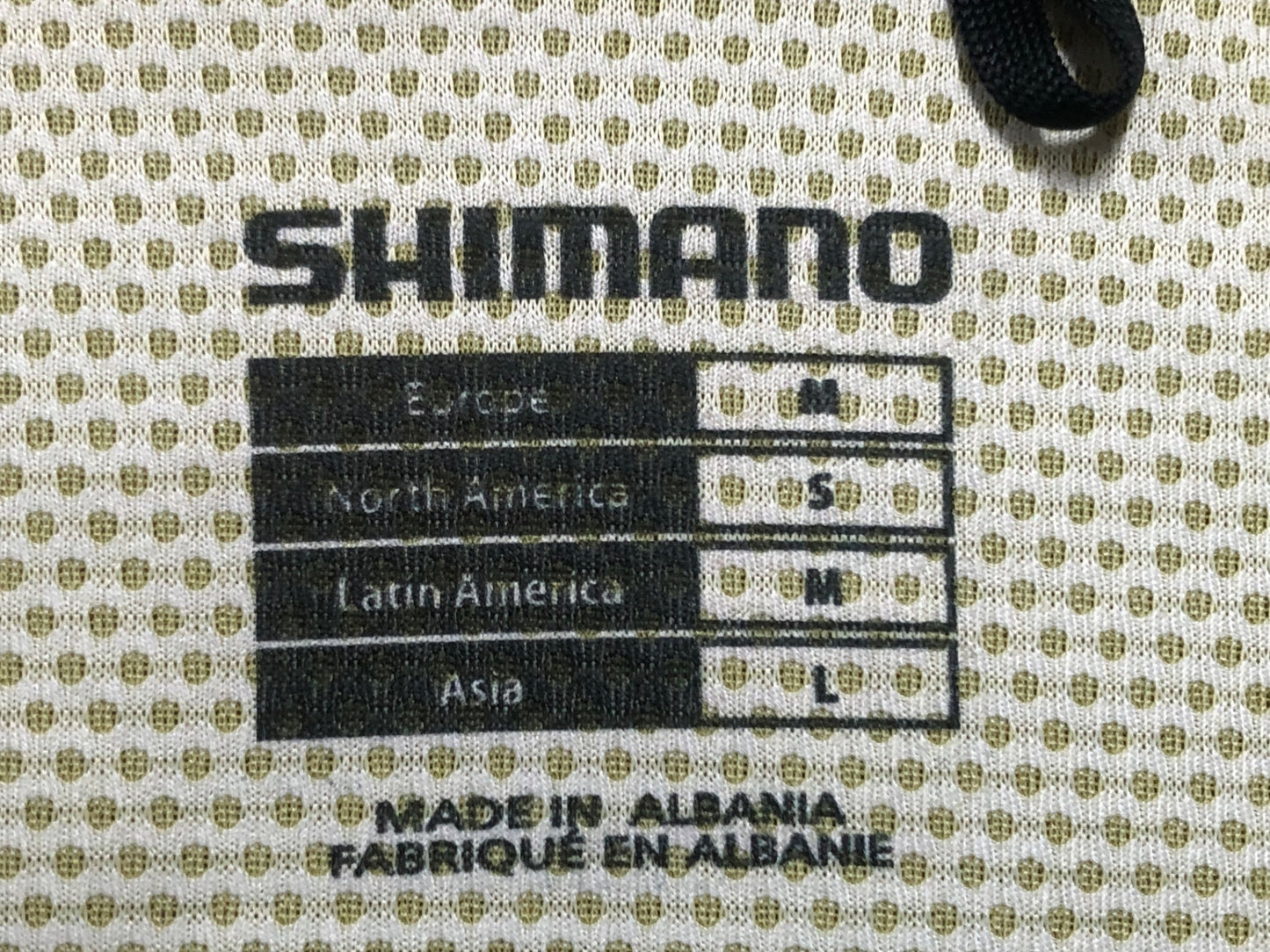 IN343 シマノ SHIMANO 半袖 サイクルジャージ 黄 L