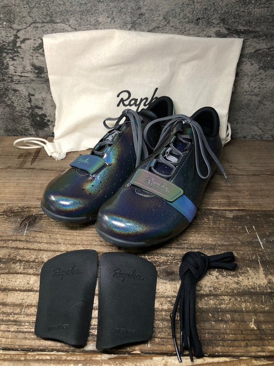 JB157 ラファ Rapha CLASSIC SHOE ビンディングシューズ シルバー EU43 3穴