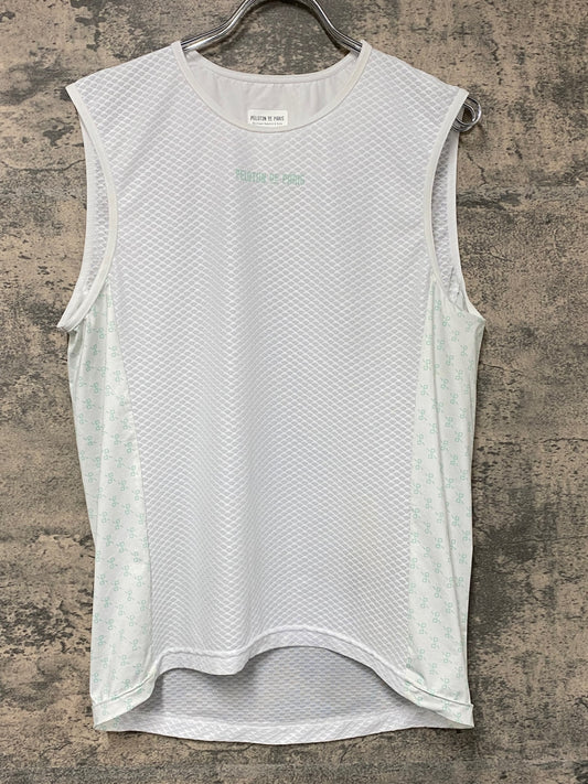 IW862 プロトンドパリ Peloton de Paris ノースリーブ ベースレイヤー XL 白