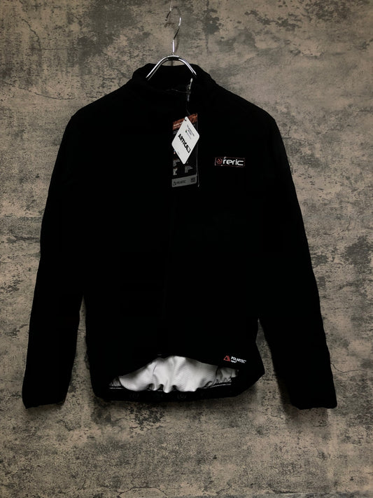 IX039 レリック reric インサレーションハイジャケット 長袖サイクルジャケット 黒 S POLARTEC Alpha