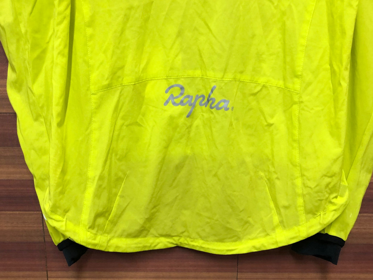 HZ193 ラファ Rapha クラシックウィンドジャケット CLASSIC WIND JACKET 長袖 黃 S ※汚れ