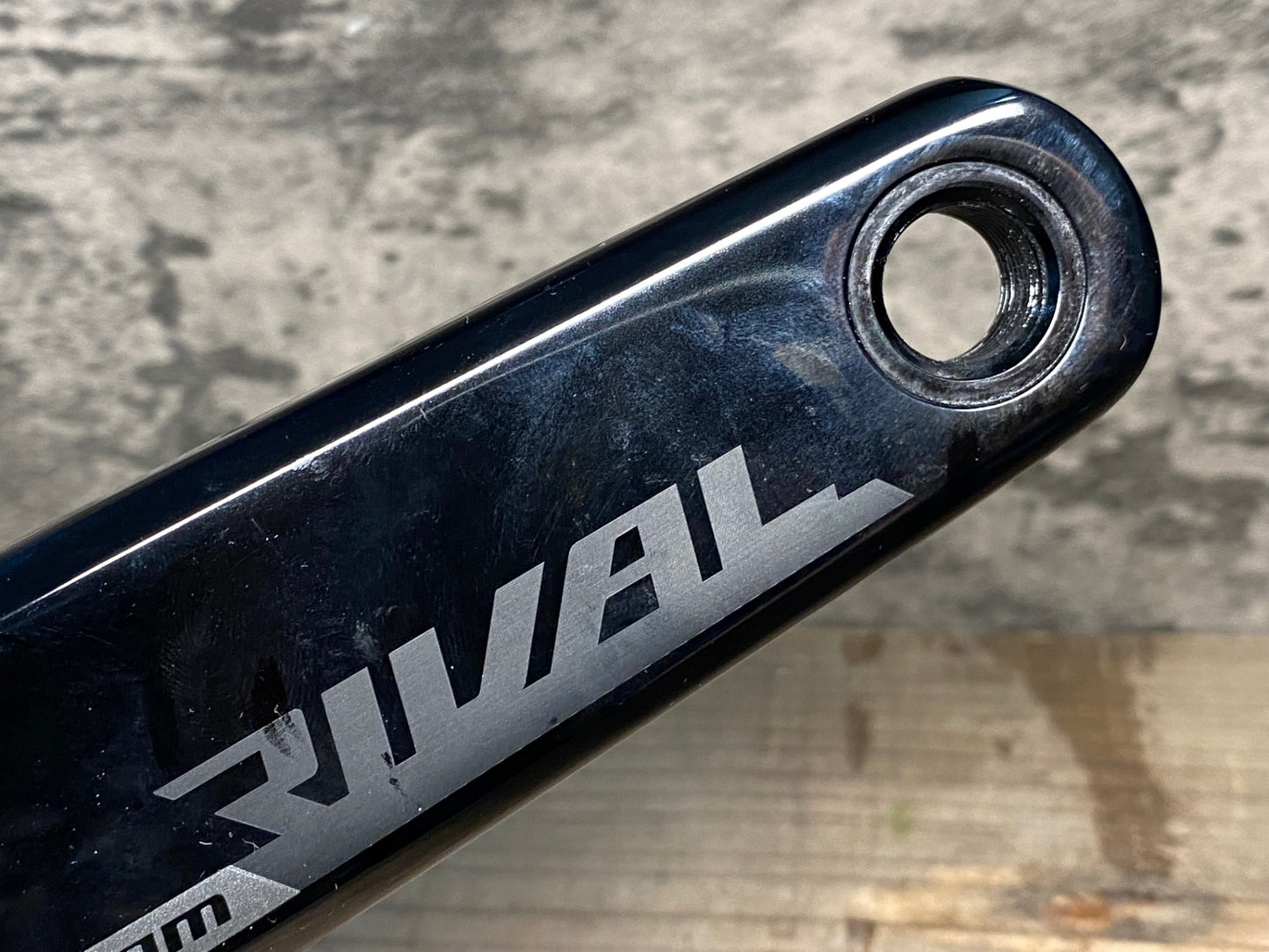 IX205 スラム SRAM ライバル RIVAL クランクアーム 左のみ 170mm dub規格 QUARQ ※電池ホルダー破損のためジャンク
