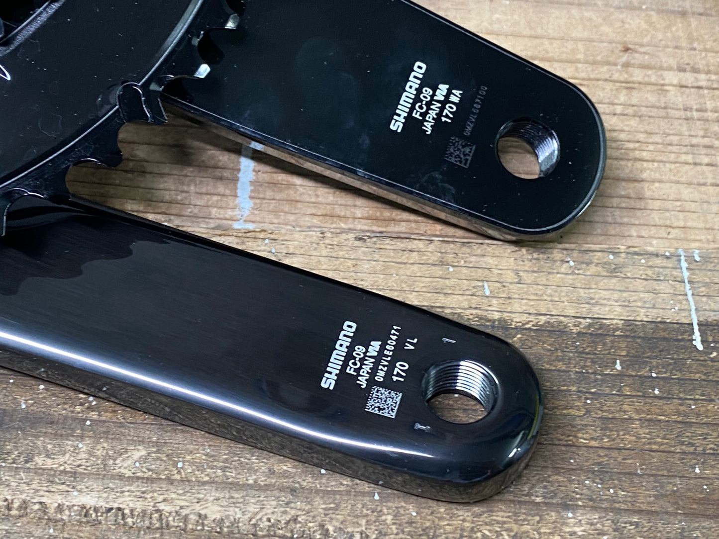 IU195 シマノ SHIMANO デュラエース DURA-ACE FC-09 クランクセット 170mm 50/34T