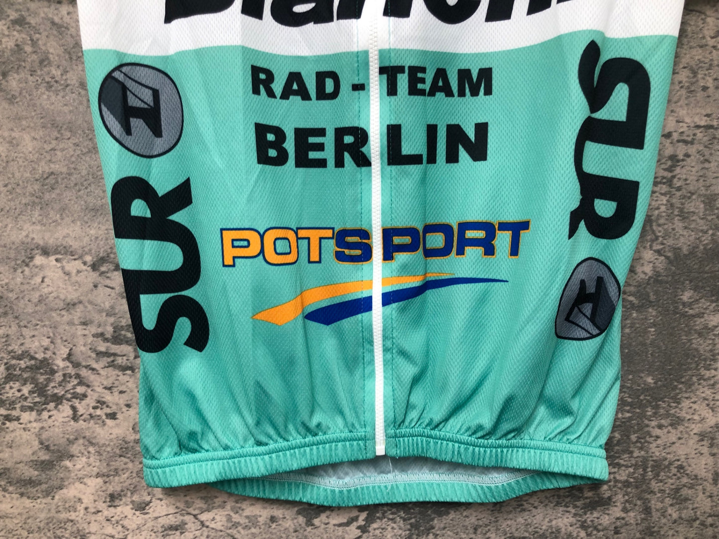 IW329 ナリフリ NARIFURI 半袖 サイクルジャージ ビアンキ M