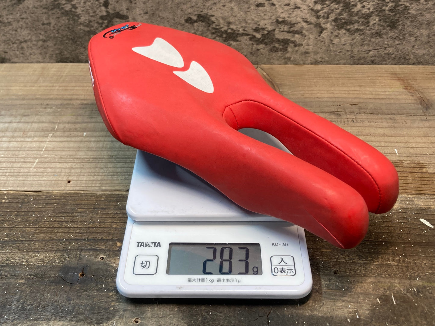 IP741 ism ADAMO Racing サドル トライアスロン クロモリ/チタンレール 赤