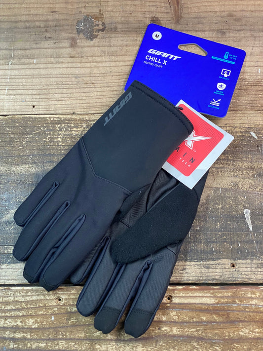 IV931 ジャイアント GIANT CHILL X グローブ 黒 M 裏起毛