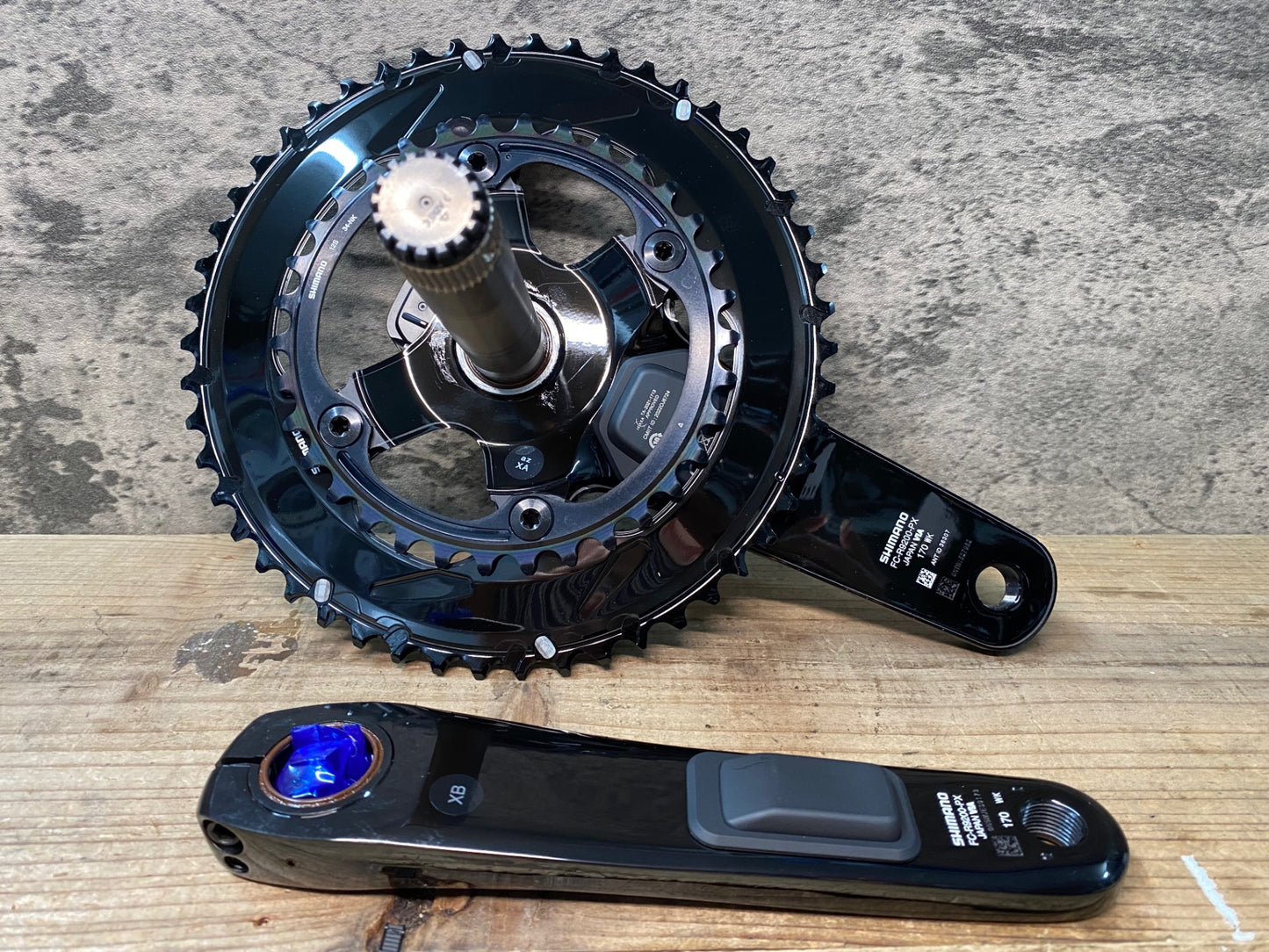 IY704 シマノ SHIMANO デュラエース DURA-ACE FC-R9200-PX 2x11S 170mm 50/34T 両側計測パワーメーター付き