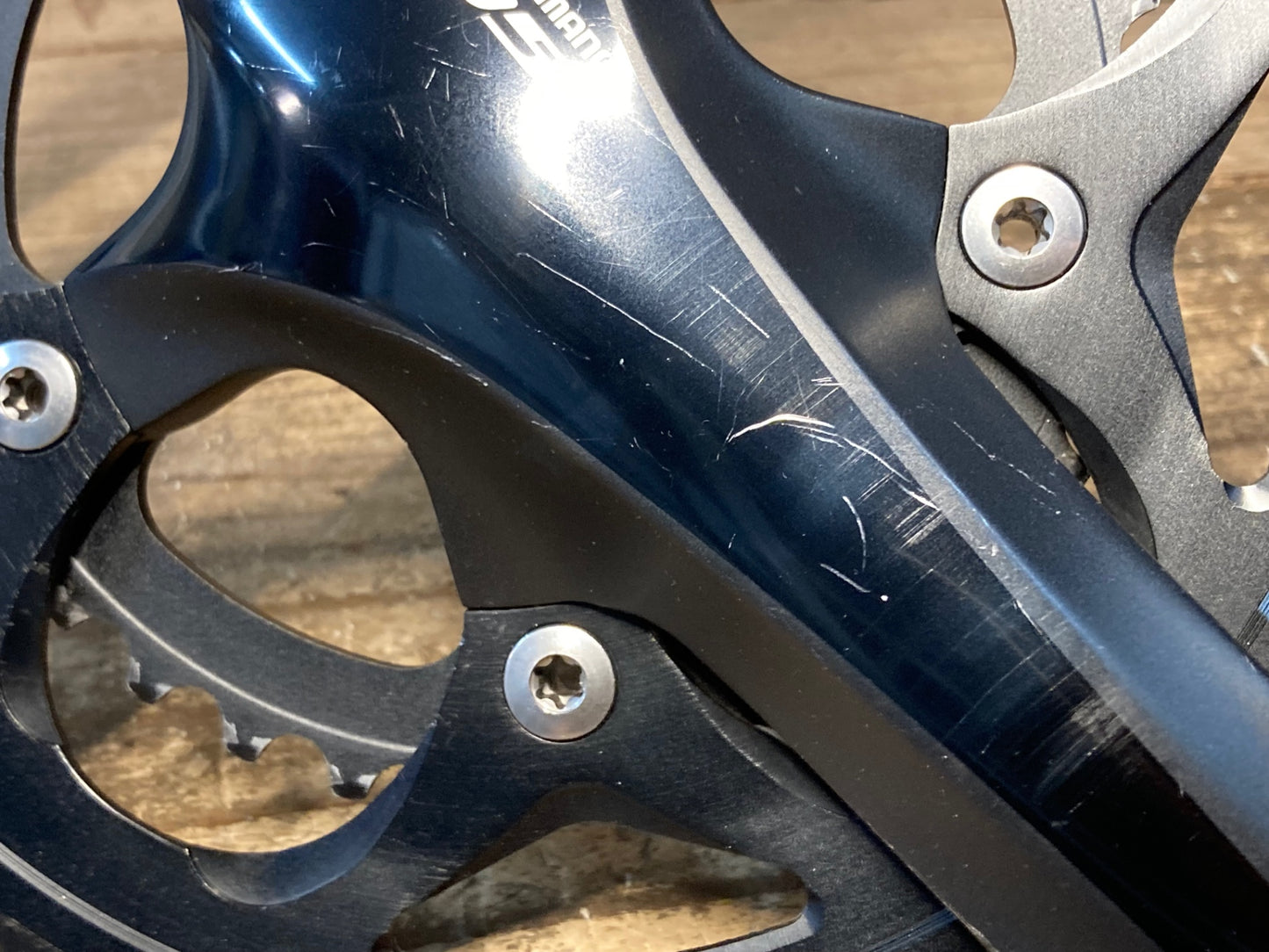 IC730 シマノ SHIMANO 105 FC-5750 クランクセット 50/34T 170mm 右アームのみ