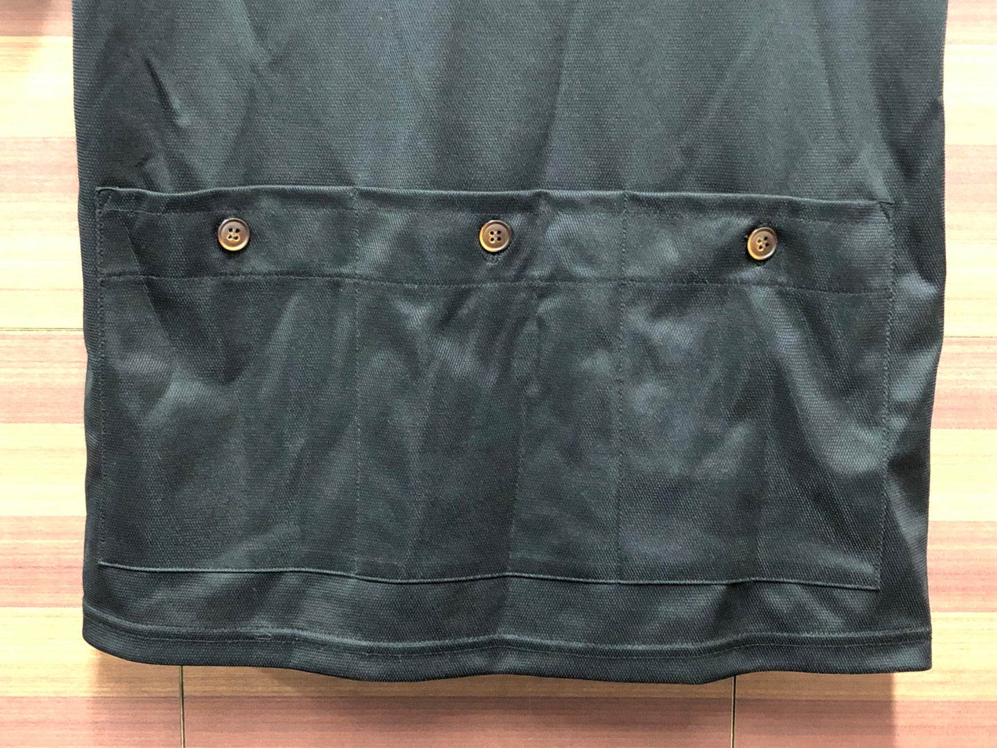 IQ844 カペルミュール KAPELMUU 半袖 サイクルジャージ 黒 ハーフジップ ※サイズ不明