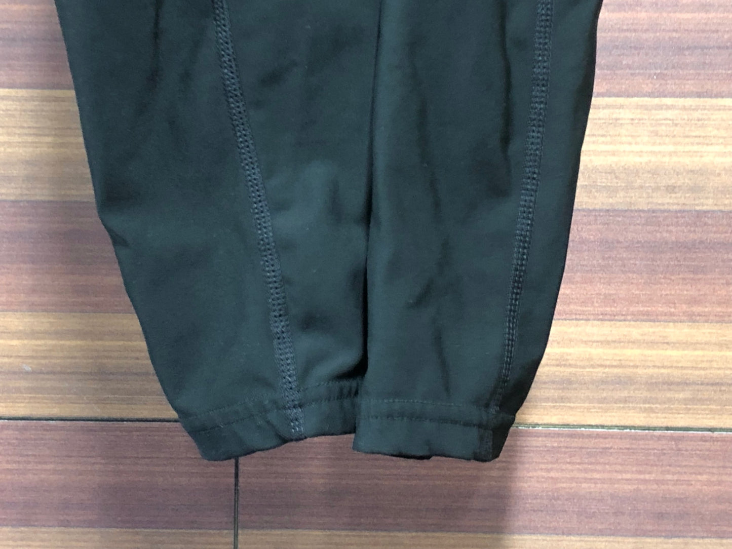 IK354 モーゼン morethan ビブタイツ 黒 L 裏起毛 サイドポケット付き パッド部スレ