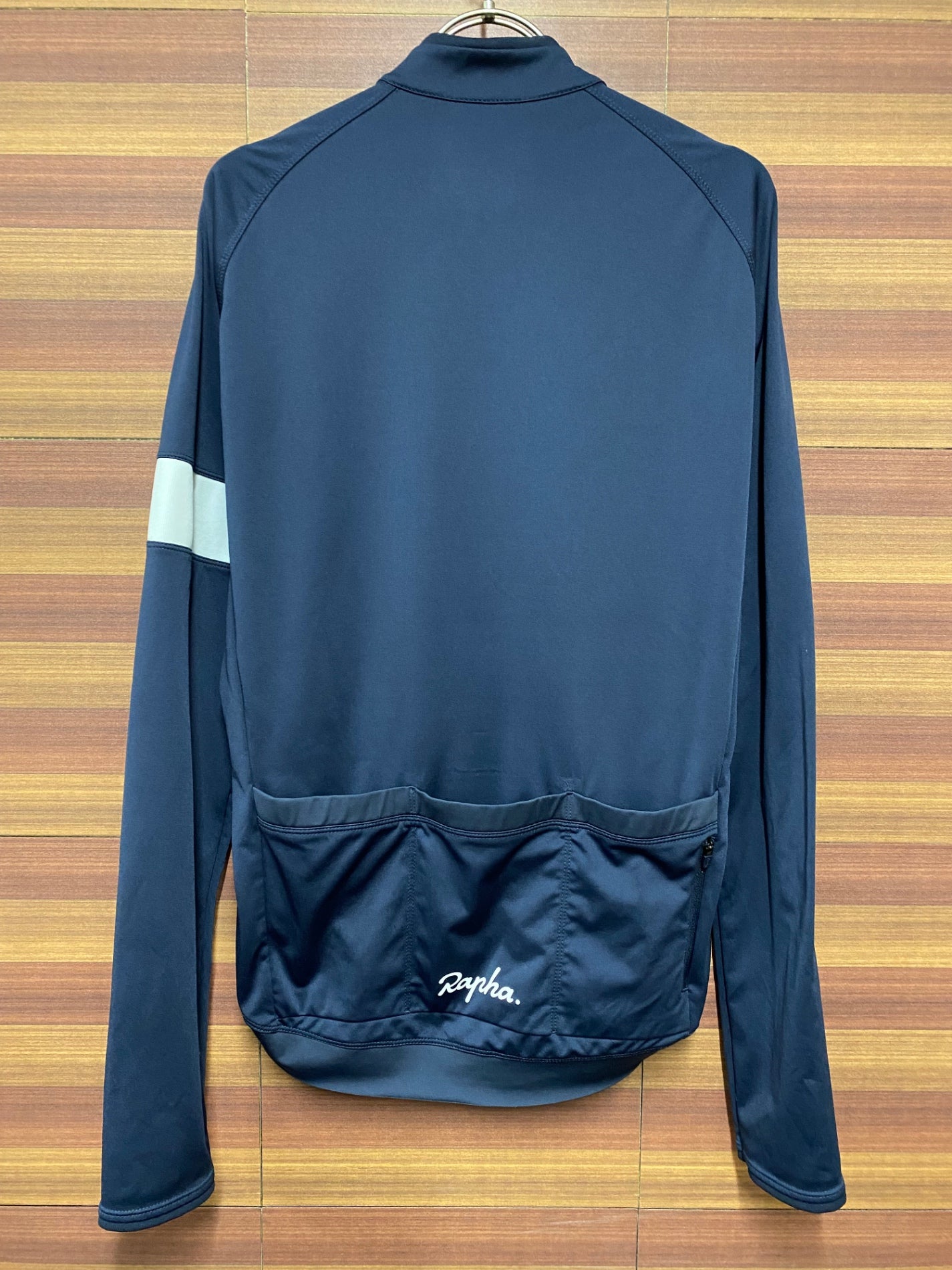 IH090 ラファ Rapha コアロングスリーブシャーシ CORE LONG SLEEVE JERSEY 紺 L