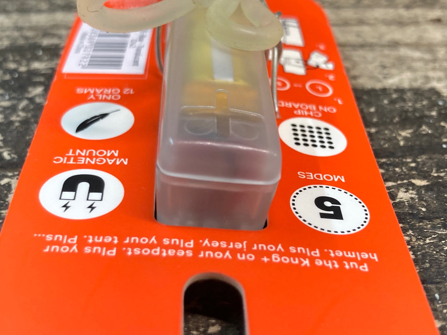 IR289 ノグ knog PLUS REAR テールライト 白