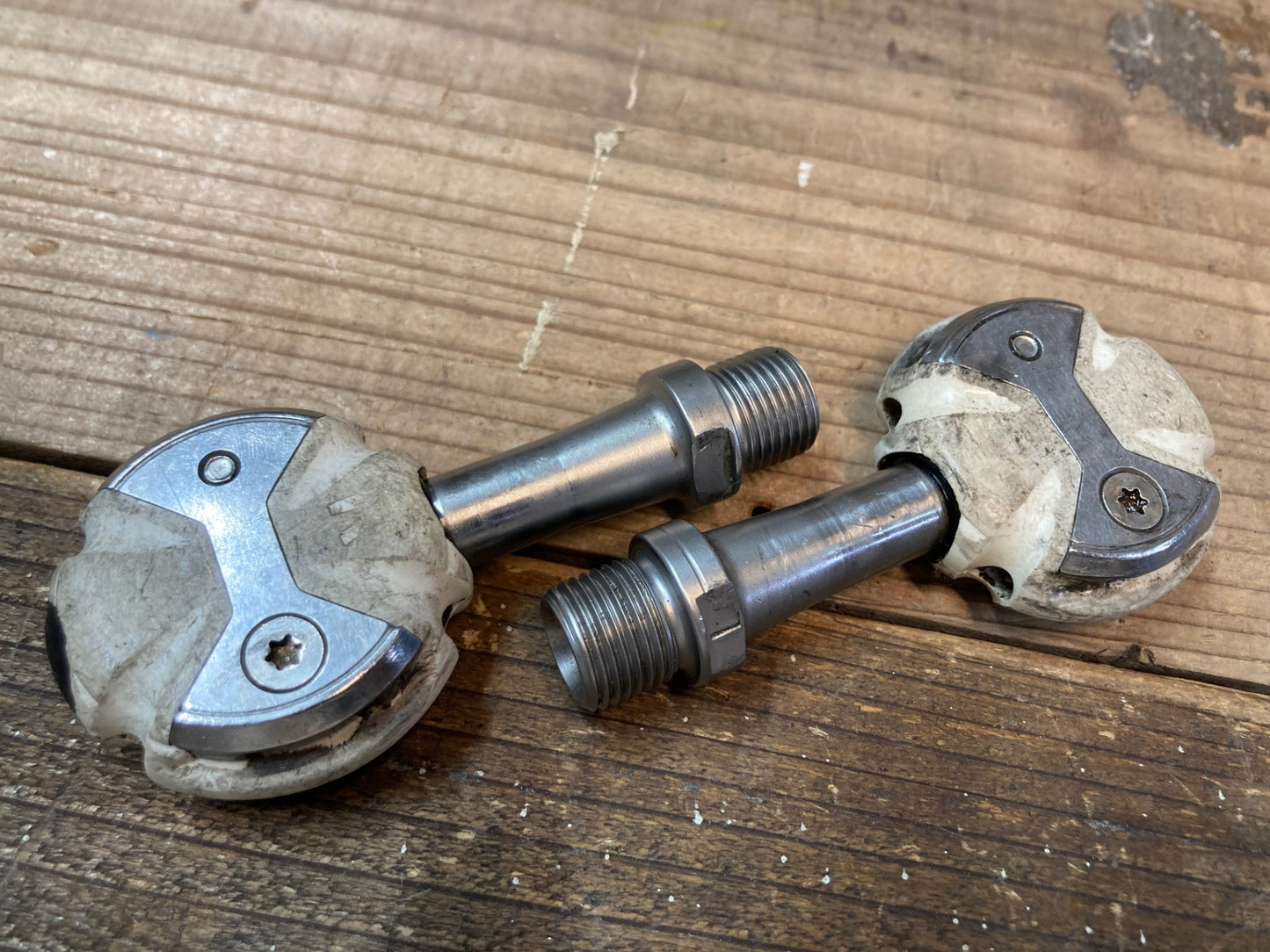 HY023 スピードプレイ SPEEDPLAY ゼロ ZERO ビンディングペダル 白 ステンレス