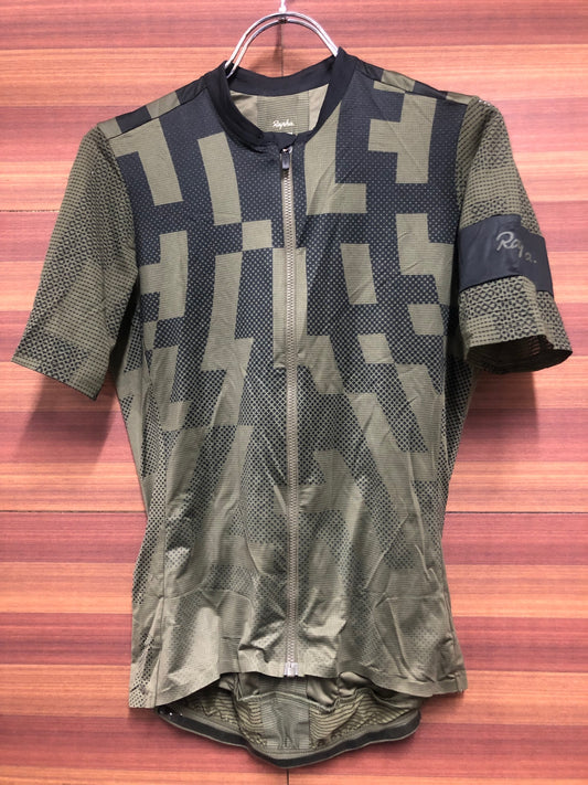 IQ006 ラファ Rapha WOMEN'S BREVET JERSEY 半袖 サイクルジャージ オリーブ S