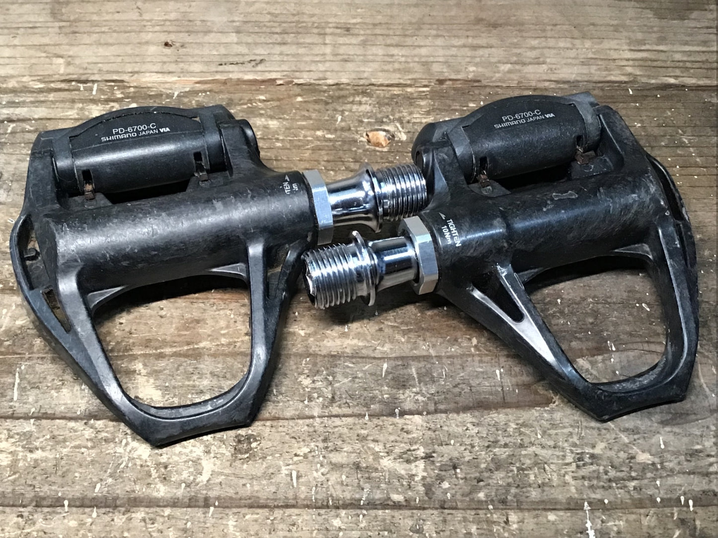 IS256 シマノ SHIMANO アルテグラ ULTEGRA PD-6700-C ビンディングペダル SPD-SL